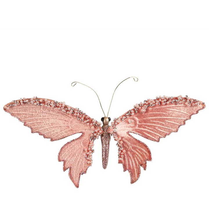 Jamay Velvet Butterfly Pink