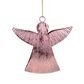 Chrissie Set of 5 Hanging Ornaments Pink
