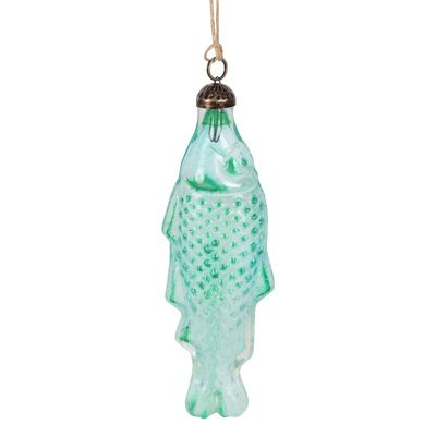 Hanging Fish Tree Decoration Green