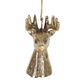 Brass Hanging Reindeer Bell
