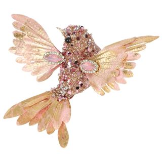 Vinci Clip on Gem Bird Pink