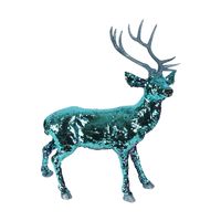 Madon Sequin Reindeer Blue