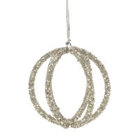 Bissole Hanging Tree Ornament Silver