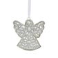 Bedazzle Angel Tree Decoration Silver
