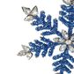 Midnight Beaded Hanging Ornament Blue