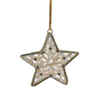 Bedazzle Star Tree Decoration Bronze