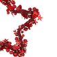Ferno Beaded Tree Ornament Red