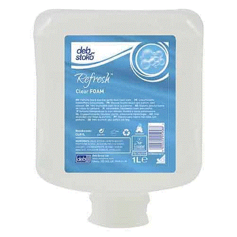 SCJ FOAM SOAP POD CLEAR 1L