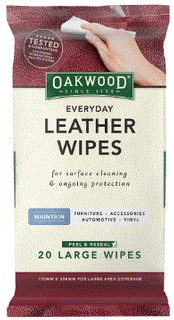 LEATHER WIPES 20PK