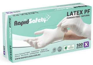 RS GLOVES LATEX XL x100