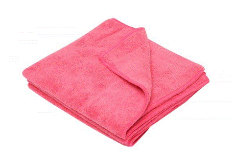 MICROFIBRE CLOTH 3 PACK RED