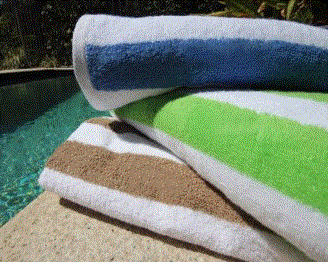 REGATTA POOL TOWEL BLUE