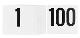 TABLE NUMBER 1-100