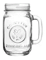 COUNTY FAIR DRINKING JAR 488ml