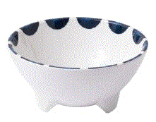TACO BOWL COASTAL STRIPE