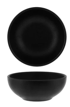 BLACK CEREAL BOWL 155mm