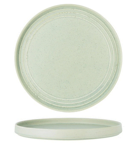 PISTACHIO WALLED PLATE 320mm