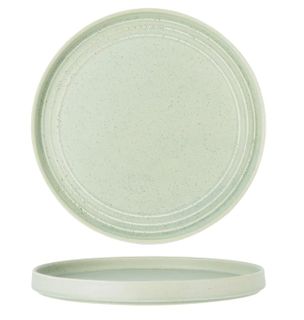 PISTACHIO WALLED PLATE 320mm