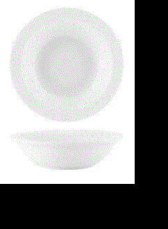 FRUIT BOWL WHITE 135mm