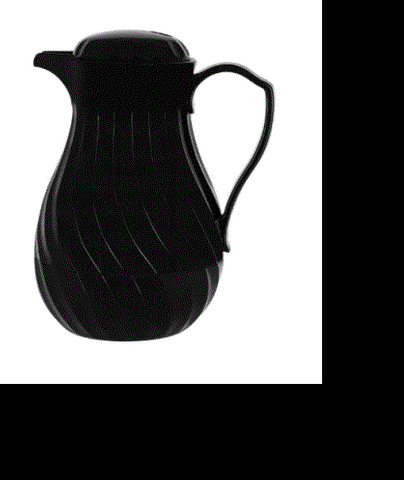 INSULATED JUG BLACK 1.2L