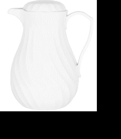 INSULATED JUG WHITE 2L