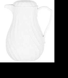 INSULATED JUG WHITE 2L
