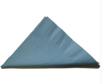 LUNCH NAPKIN LT/BLUE x 100