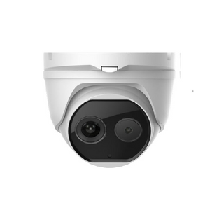 Hikvision THERMAL Turret: 2MP Optical, 3mm Thermal
