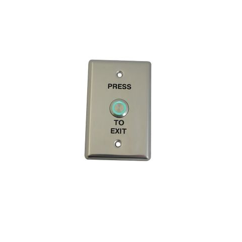 N0/NC Illuminated Push Button Green (Large)