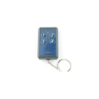 4 Channel Key Ring Transmitter Includes Battery