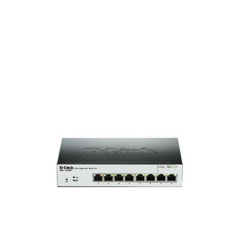 Dlink 8 Port Gigabit POE Switch, 64 Watt Max