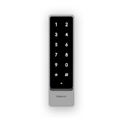 Sebury Slimline Touch Metal Keypad/Reader