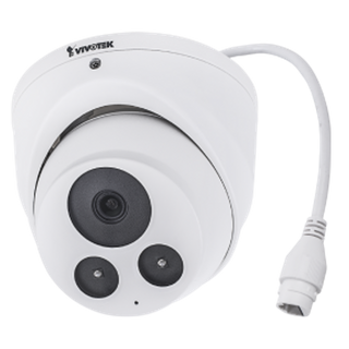 Vivotek Flat-faced Dome, 5MP, 20fps, 3.6mm Lens