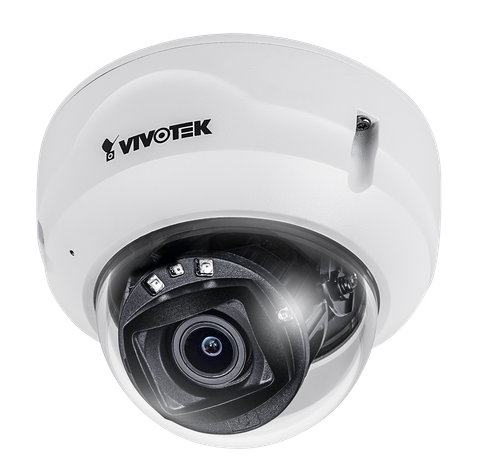 VIVOTEK Outdoor Vandal Dome, 5MP 30fps,