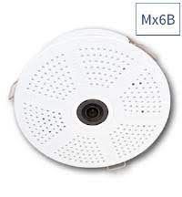 Mobotix C26B Complete Hemispheric Camera, 6MP, POE