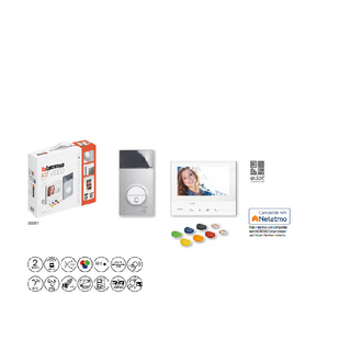 Bticino Classe300 7" white Wi-Fi kit SPEC11640