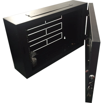 PSS Slimline Lockable Cabinet 12RU