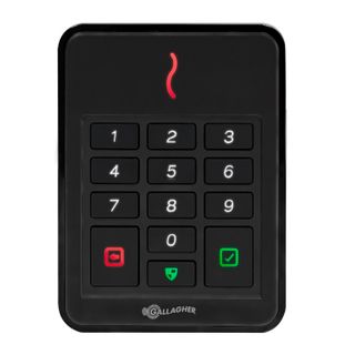 Gallagher SMB T30 Multi Tech Keypad Reader Black