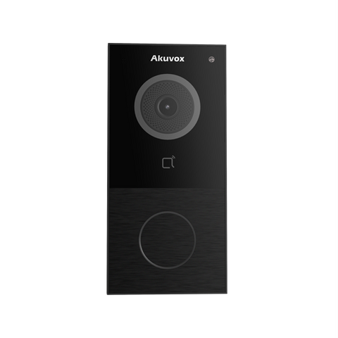 Akuvox 2MP SIP Video Door Bell Black Wifi