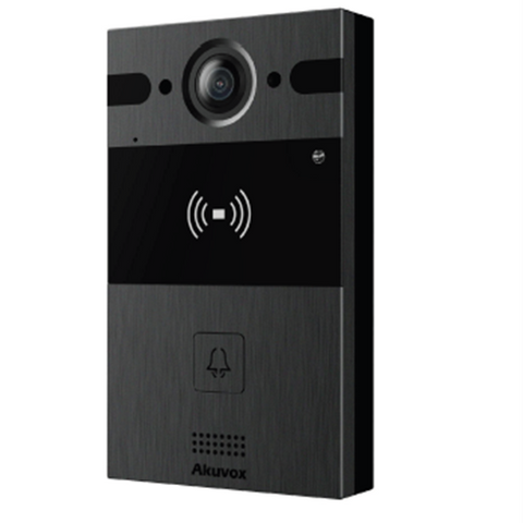 Akuvox 4MP POE Sip Intercom Black One Button, IP65