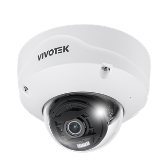 VIVOTEK Outdoor Vandal Dome, 5MP, 30fps,