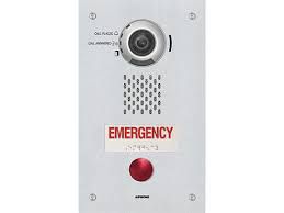 Aiphone IX Video Door Station Emergency Button