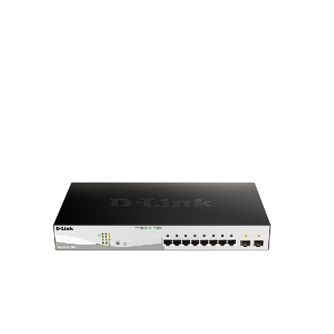 Dlink Web Smart Switch, 10 Port, 8 Port POE,