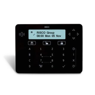 Risco Elegant Keypad In Black With Prox