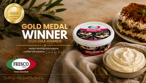 Fresco Mascarpone Wins Gold at the 2026 DIAA Australian Dairy Product Awards