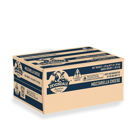 Mozzarella Block 'Devondale' 10Kgx2