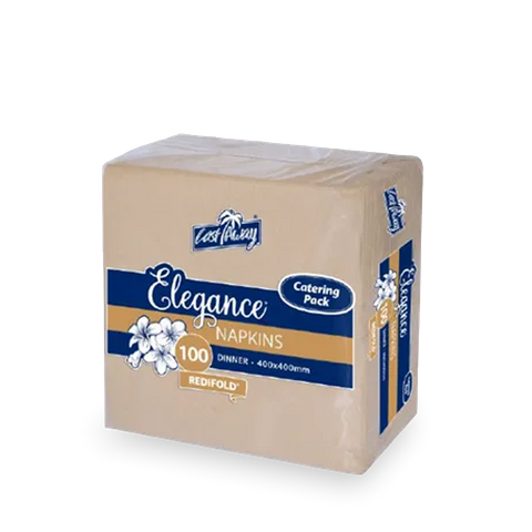 Napkin Quilted Brown - box 1000