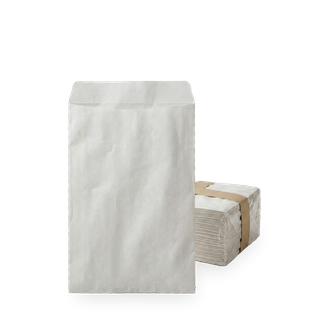 Paper Bags - White Long #1 - packet 500