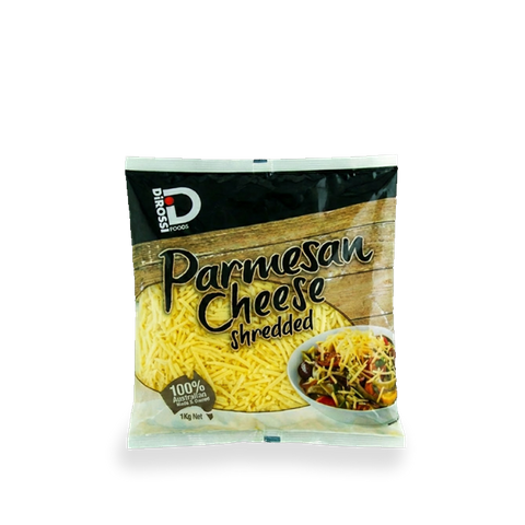 Parmesan - Shredded 'Dirossi' - each 1kg