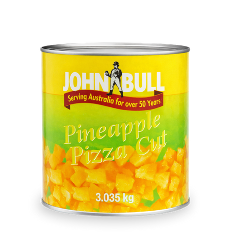 Pineapple - Pizza Cut 'John Bull' - each 3kg